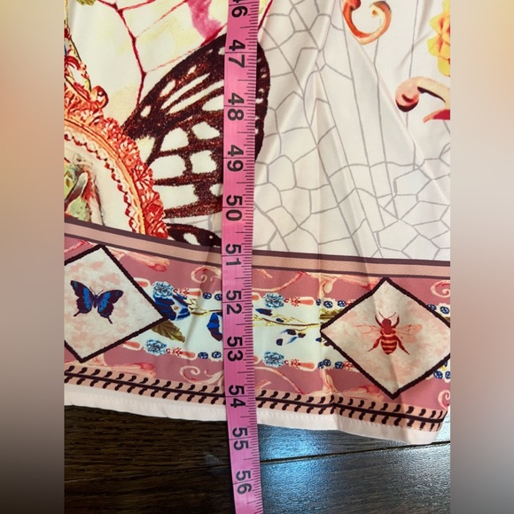 Elegant Floral Maxi dress- Size S - Picture 6 of 14